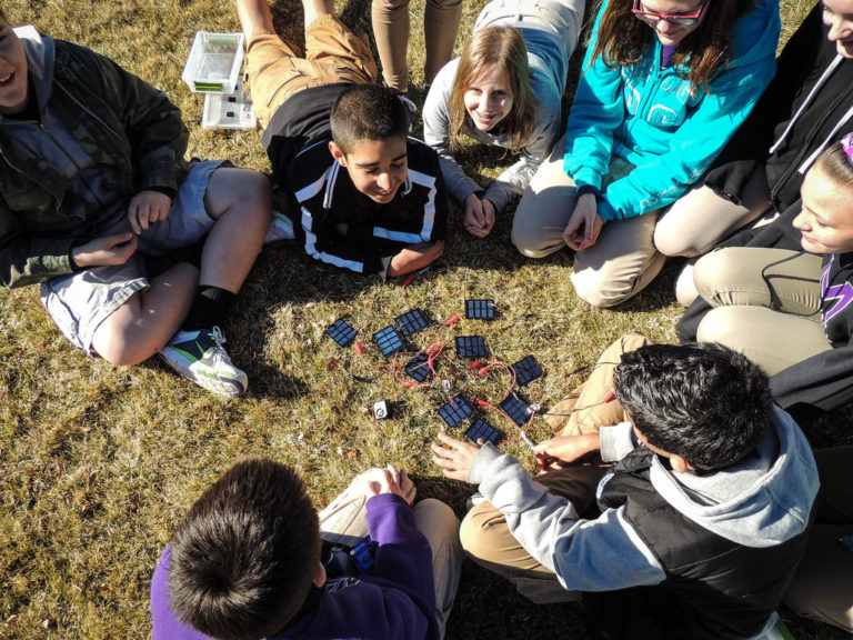 Children on field trip